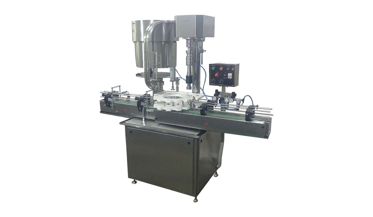 Automatic Single Head Screw Capping Machine – Pragati Pharma